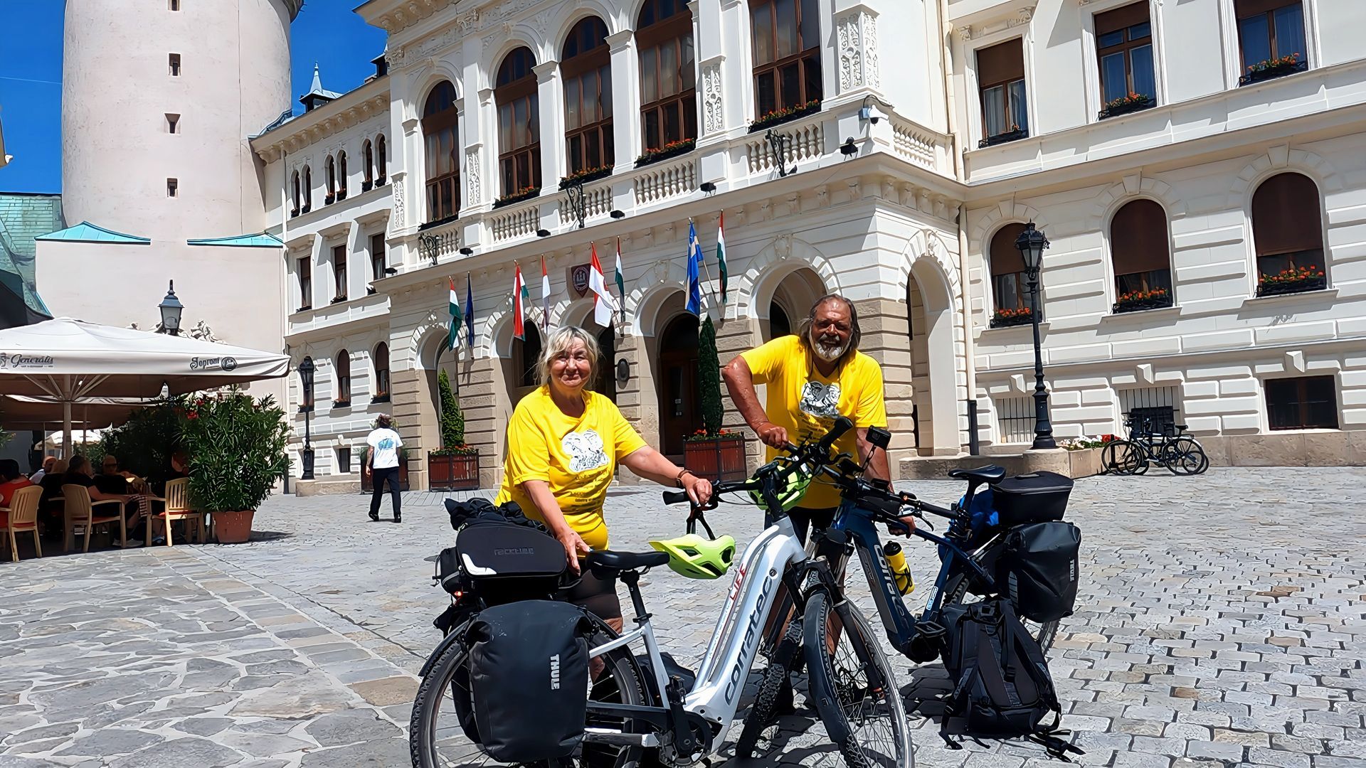 6. Etappe der 1.600 km Tour. 6. Etappe der 1.600 km Tour.