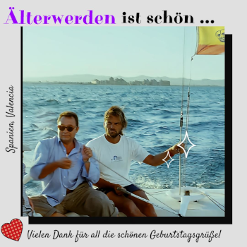 August Aust beim Segeln August Aust beim Segeln