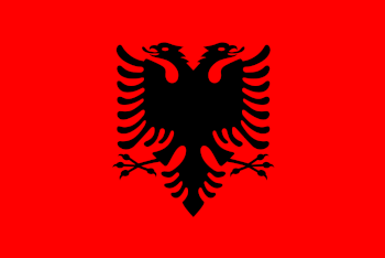 Flagge Albanien Flagge Albanien