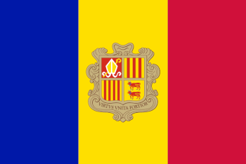 Flagge Andorra Flagge Andorra