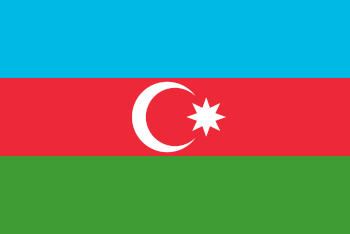 Flagge Aserbaidschan Flagge Aserbaidschan