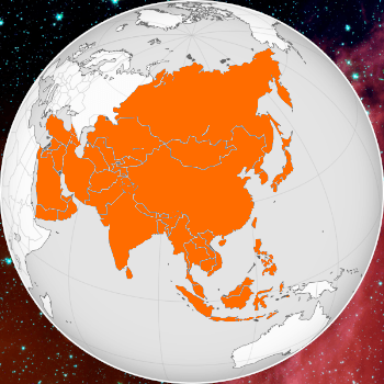 Asien, von Aserbaidschan bis Mongolei