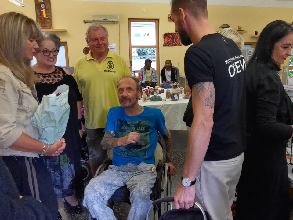 Sommerfest der Wohngemeinschaft Algersdorfer. Foto: August Aust Sommerfest der Wohngemeinschaft Algersdorfer. Foto: August Aust