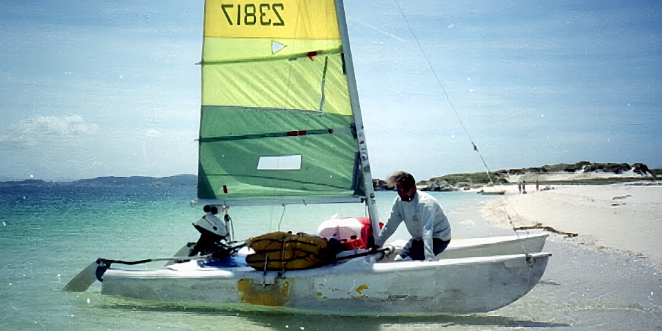 Abenteuer mit dem Katamaran in Galicien. Foto: August Aust Abenteuer mit dem Katamaran in Galicien. Foto: August Aust