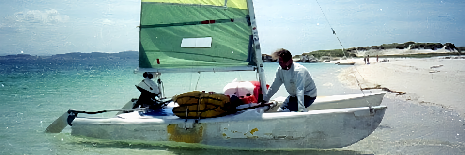 Umsegelung der iberischen Halbinsel mit einen 4,60 m Katamaran. Umsegelung der iberischen Halbinsel mit einen 4,60 m Katamaran.
