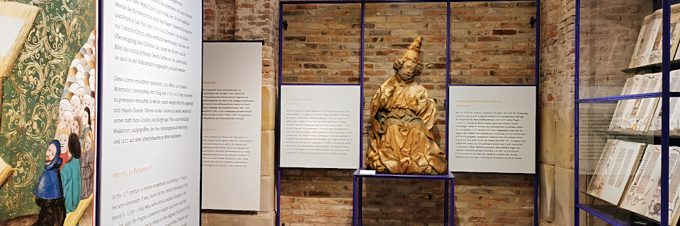 Ausstellung Gotteskrieger. Der Kampf um den rechten Glauben. Foto: August Aust Ausstellung Gotteskrieger. Der Kampf um den rechten Glauben. Foto: August Aust