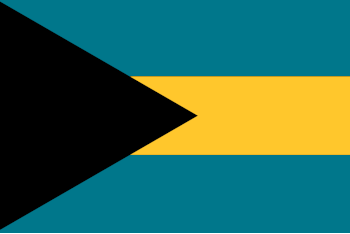 Flagge Bahamas Flagge Bahamas