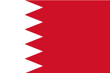 Flagge Bahrein Flagge Bahrein
