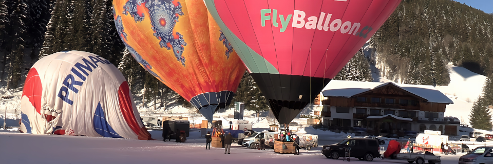 Heißluftballone in Filzmoos. Foto: August Aust