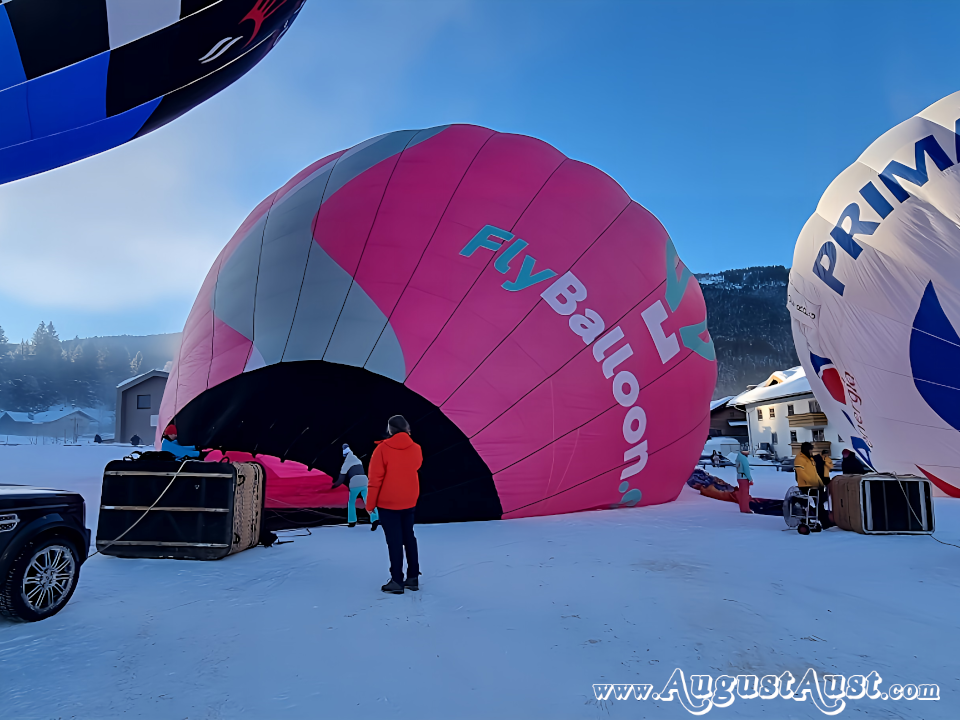 Heißluftballone. Foto: August Aust Heißluftballone. Foto: August Aust