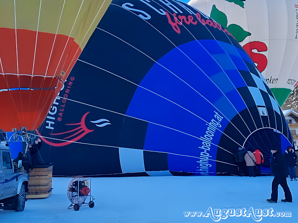 Heißluftballone. Foto: August Aust Heißluftballone. Foto: August Aust