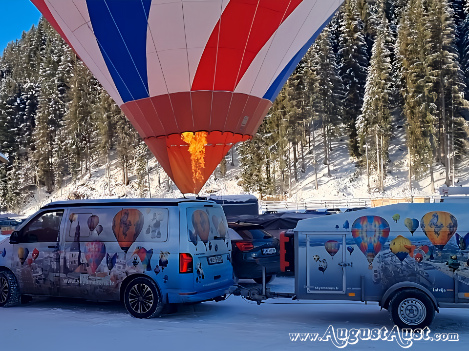 Heißluftballone. Foto: August Aust