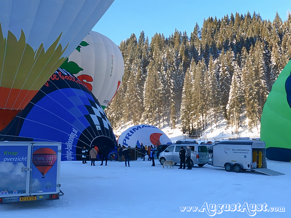 Heißluftballone. Foto: August Aust Heißluftballone. Foto: August Aust