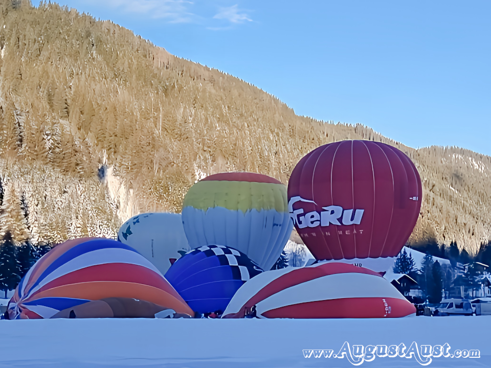 Ballonfahren. Foto: August Aust Ballonfahren. Foto: August Aust