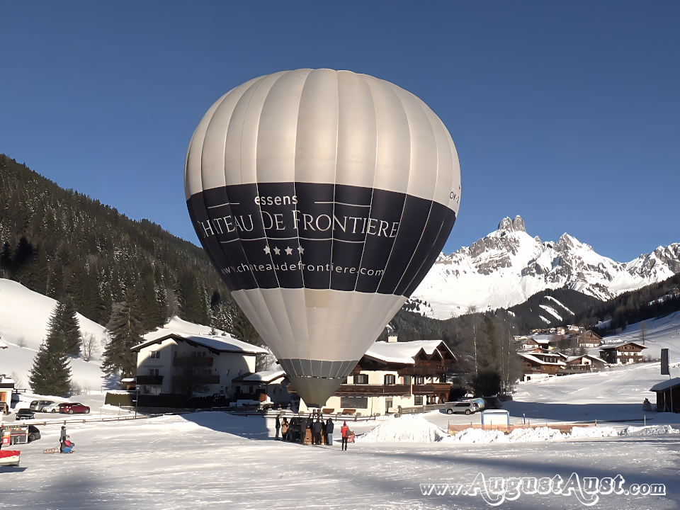 Ballonfahren. Foto: August Aust Ballonfahren. Foto: August Aust