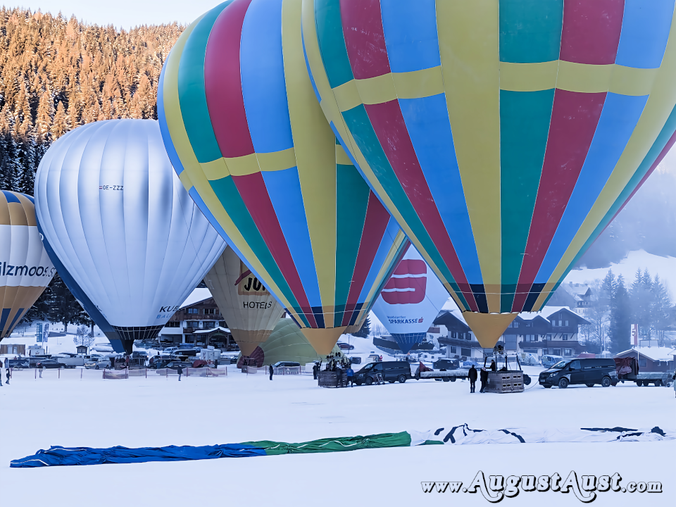Heißluftballone. Foto: August Aust Heißluftballone. Foto: August Aust
