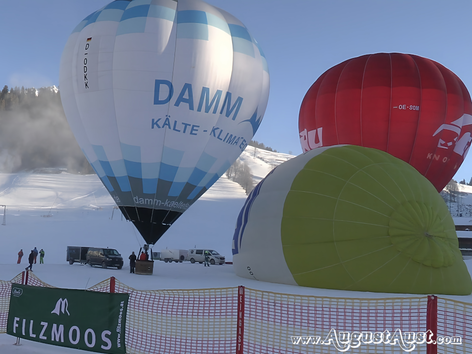 Heißluftballone. Foto: August Aust Heißluftballone. Foto: August Aust