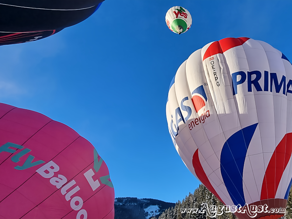 Heißluftballone Start. Foto: August Aust Heißluftballone Start. Foto: August Aust