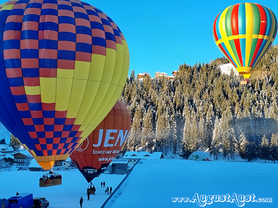 Heißluftballone Start. Foto: August Aust Heißluftballone Start. Foto: August Aust