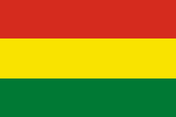 Flagge Bolivien Flagge Bolivien