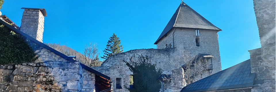 Burgruine Gallenstein. Foto: August Aust Burgruine Gallenstein. Foto: August Aust