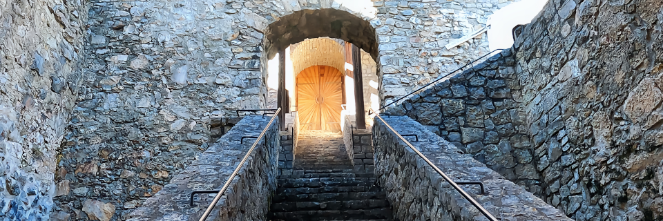 Burgruine Gallenstein. Foto: August Aust Burgruine Gallenstein. Foto: August Aust