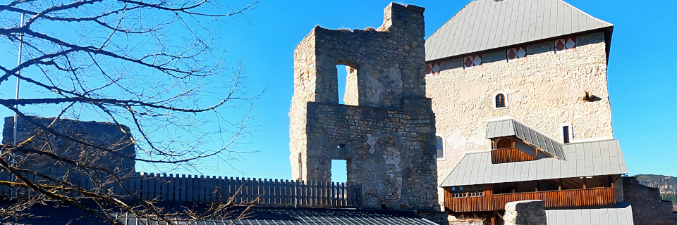 Burgruine Gallenstein. Foto: August Aust Burgruine Gallenstein. Foto: August Aust