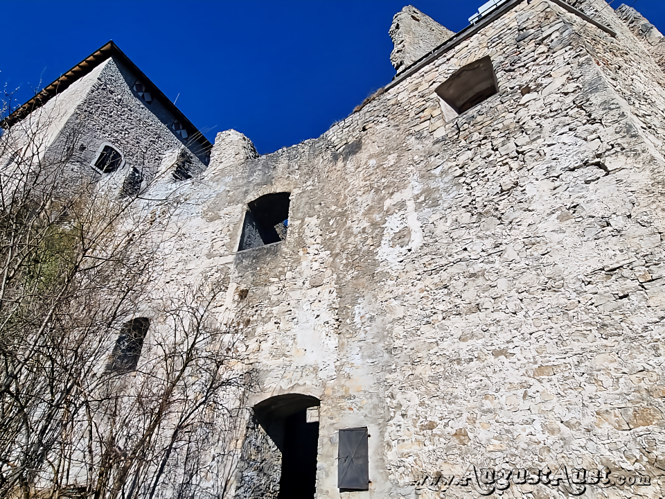 Burgruine Gallenstein. Foto: August Aust Burgruine Gallenstein. Foto: August Aust