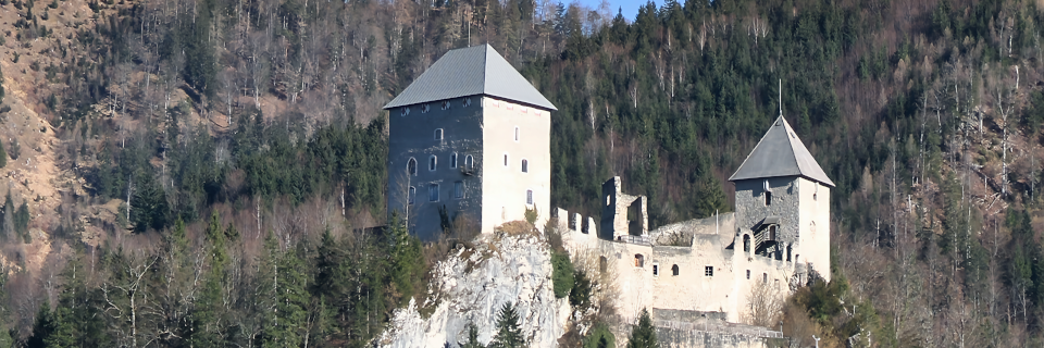 Burgruine Gallenstein. Foto: August Aust Burgruine Gallenstein. Foto: August Aust