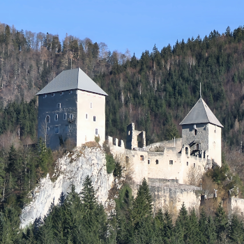 Burgruine Gallenstein. Foto: August Aust Burgruine Gallenstein. Foto: August Aust