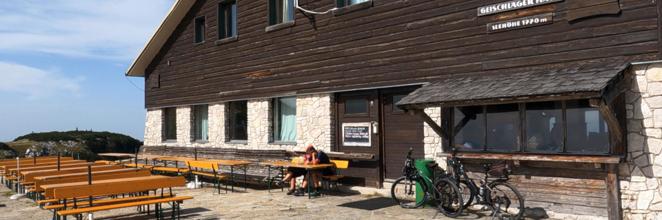 Geischlägerhaus am Hochkar. Foto: August Aust Geischlägerhaus am Hochkar. Foto: August Aust