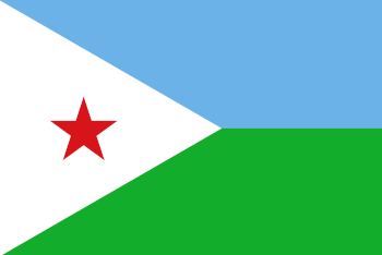 Flagge Dschibuti Flagge Dschibuti