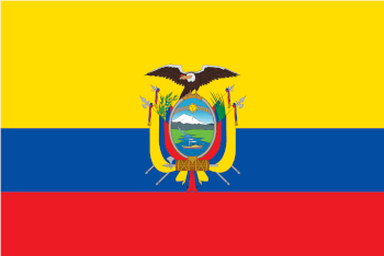 Flagge Ecuador Flagge Ecuador