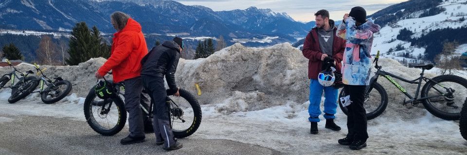 Fatbike-Downhill am Hochwurzen Fatbike-Downhill am Hochwurzen