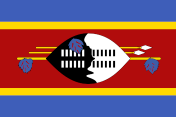 Flagge Eswatini Flagge Eswatini