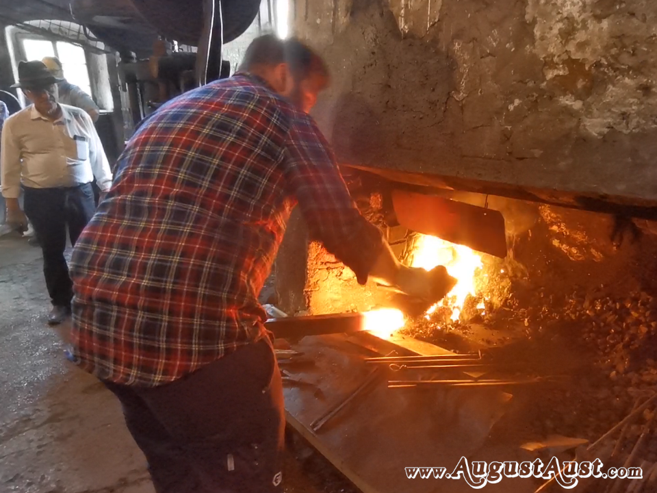 Hackenschmiede Fahrngruber-Hammer. Foto: August Aust Hackenschmiede Fahrngruber-Hammer. Foto: August Aust