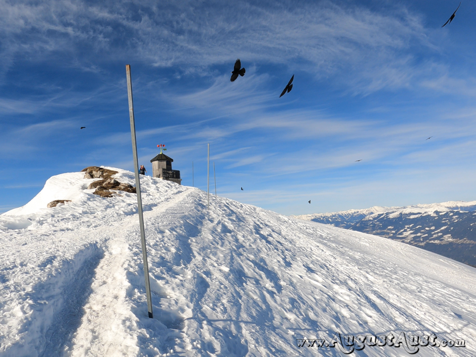 Meteorologische Beobachtungsstation am Dobratsch. Foto: August Aust Meteorologische Beobachtungsstation am Dobratsch. Foto: August Aust