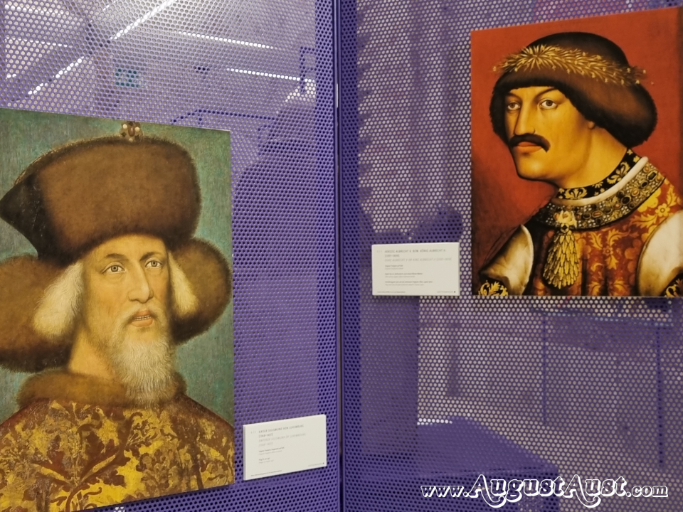 Kaiser Sigismund und Herzog Albrecht V.. Foto August Aust Kaiser Sigismund und Herzog Albrecht V.. Foto August Aust