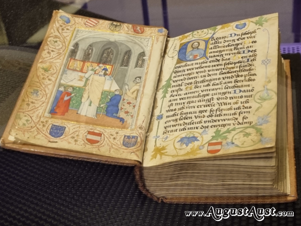 Albrechtsgebetsbuch, Eucharistie. Foto August Aust Albrechtsgebetsbuch, Eucharistie. Foto August Aust