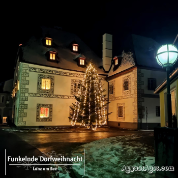 Funkelnde Dorfweihnacht in Lunz am See. Foto: August Aust Funkelnde Dorfweihnacht in Lunz am See. Foto: August Aust