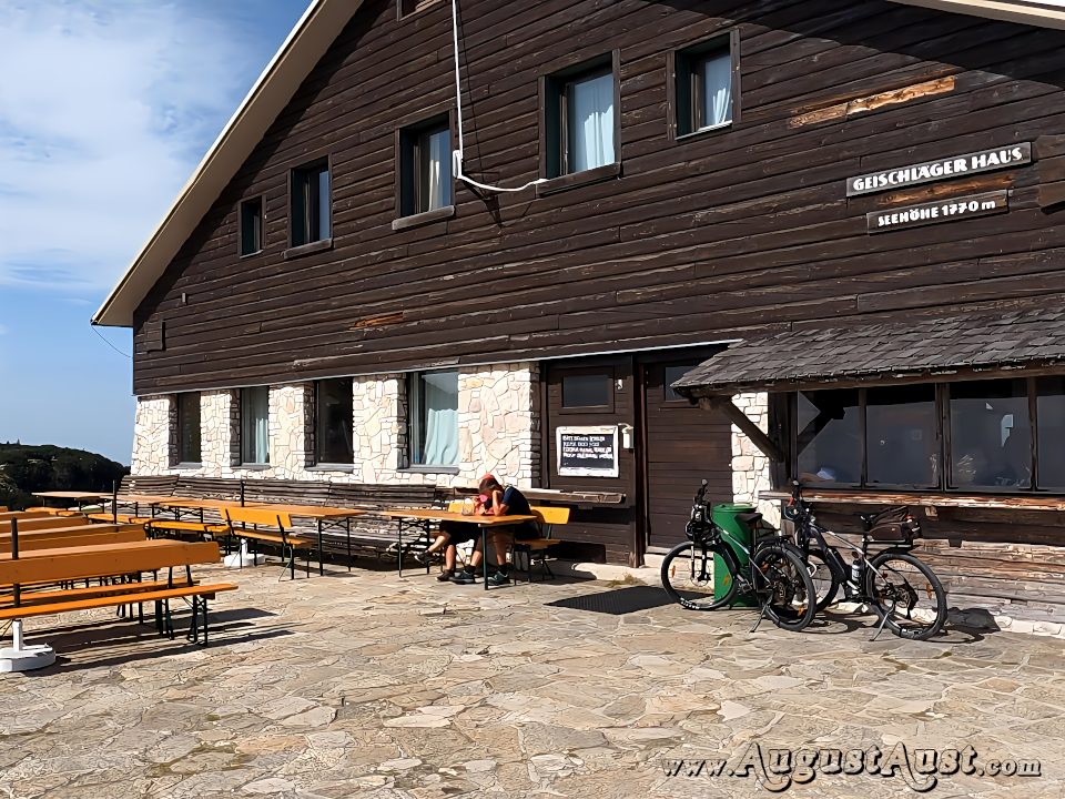 Geischlägerhaus am Hochkar. Foto: August Aust Geischlägerhaus am Hochkar. Foto: August Aust