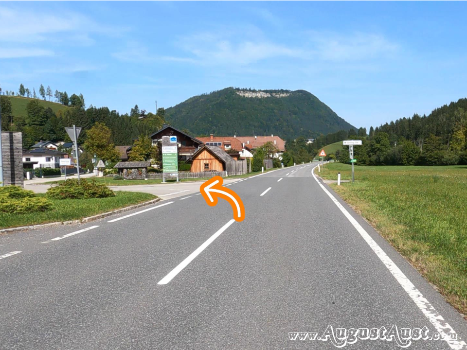 Einfahrt Göstling Süd. Foto: August Aust Einfahrt Göstling Süd. Foto: August Aust