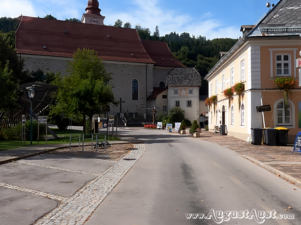Göstling an der Ybbs. Foto: August Aust Göstling an der Ybbs. Foto: August Aust