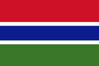 Flagge Gambia Flagge Gambia