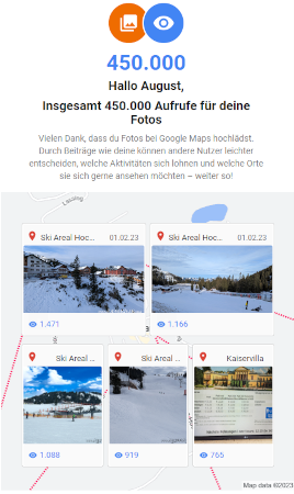 Information von Google Maps Information von Google Maps