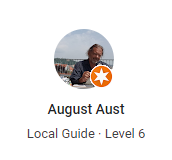 August Aust. Google Local Guide - Level 6