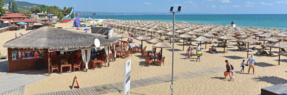 Goldstrand in Varna, Bulgarien Goldstrand in Varna, Bulgarien