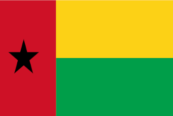 Flagge Guinea-Bissau Flagge Guinea-Bissau
