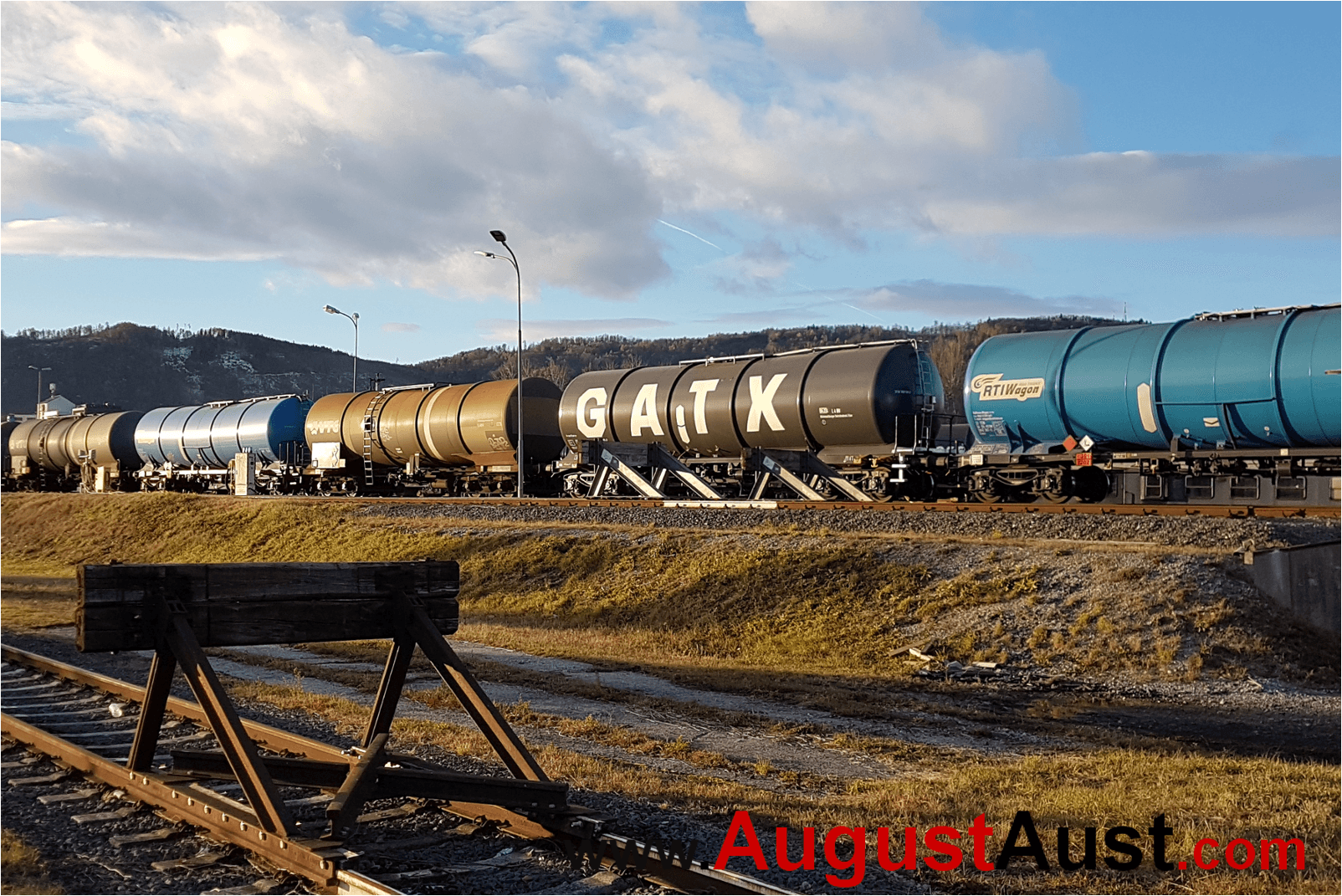 Bahnhof Graz - GATX Kesselwagen