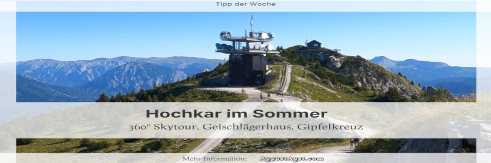 Hochkar. Foto: August Aust Hochkar. Foto: August Aust